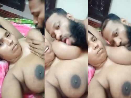 Bangla Chattogram aunty big boobs sucked madly and fucked